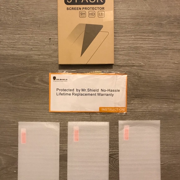 3-Pack Mr.Shield Designed For Tracfone Alcatel TCL A3 / TCL A30 (Tempered Glass) - Picture 11 of 14